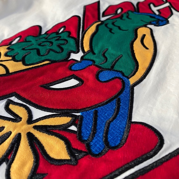 SOLD- off platform - Parrot Palace-3 Coaches Jacket White - Picture 4 of 10